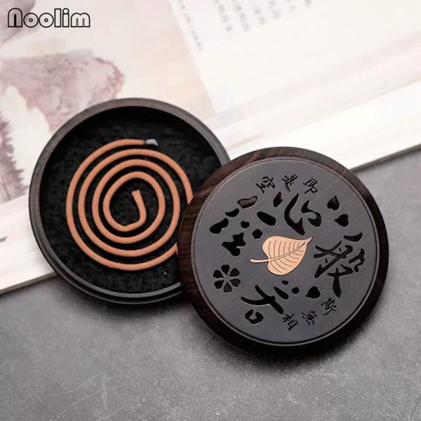fragrance lamps black wooden incense burner holder indoor round hollow coil box censer for home office
fragrance lamps black wooden incense burner holder indoor round hollow coil box censer for home office