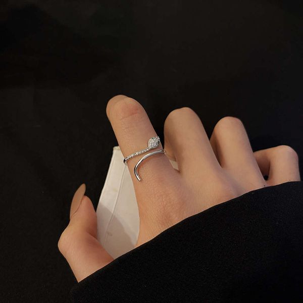 snake female minority design indifference net red open index finger fashion personality light luxury ring, Black
snake female minority design indifference net red open index finger fashion personality light luxury ring, Black