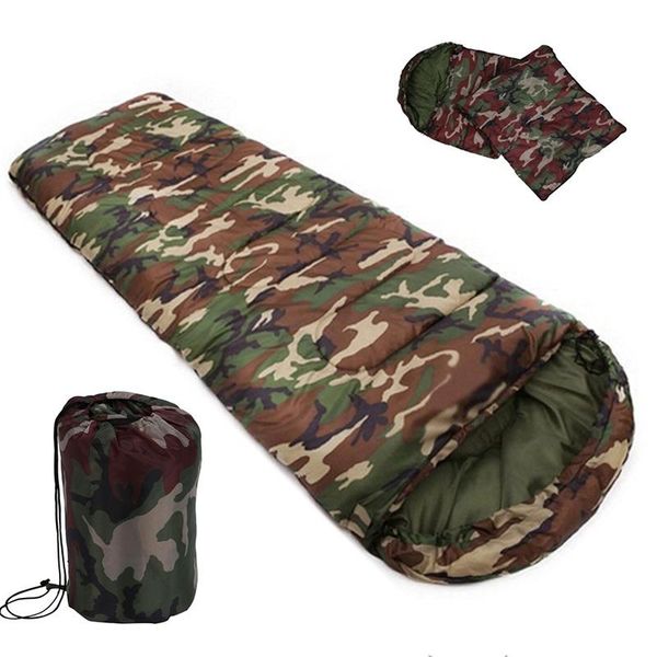 cotton camping sleeping bag 15~5degree envelope style army or military camouflage bags
cotton camping sleeping bag 15~5degree envelope style army or military camouflage bags