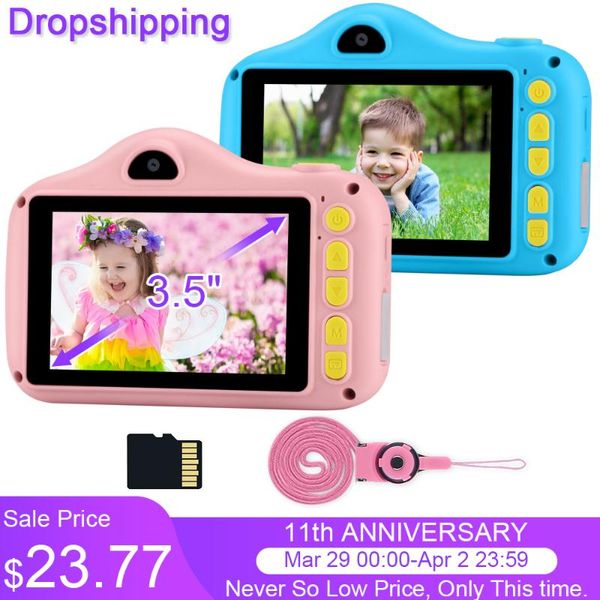 3.5 inch child camera 28mp children digital kid selfie po video for kids gift girls toys blog cameras
3.5 inch child camera 28mp children digital kid selfie po video for kids gift girls toys blog cameras