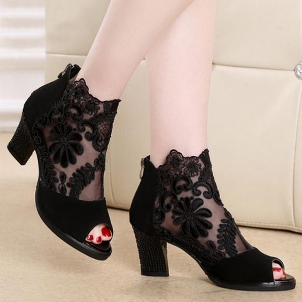 lace high heels girl party crystal woman pumps sandalias mujer sapato feminino women peep toe sandals shoes sa0079 dress, Black
lace high heels girl party crystal woman pumps sandalias mujer sapato feminino women peep toe sandals shoes sa0079 dress, Black