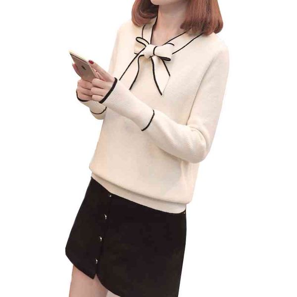 women's sweaters autumn fashion women winter korean long sleeves loose bow knitted pullover female outwear q1150 xp8q, White;black
women's sweaters autumn fashion women winter korean long sleeves loose bow knitted pullover female outwear q1150 xp8q, White;black