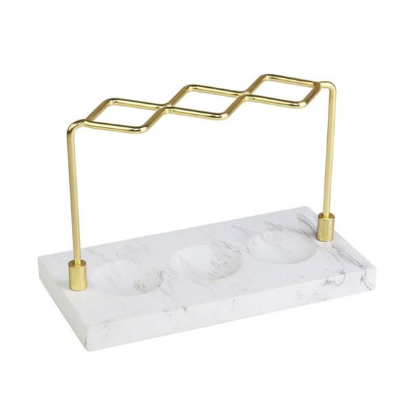 bath accessory set 1pc storage rack marble deskmakeup brushes organizer holder for home cosmetics
bath accessory set 1pc storage rack marble deskmakeup brushes organizer holder for home cosmetics