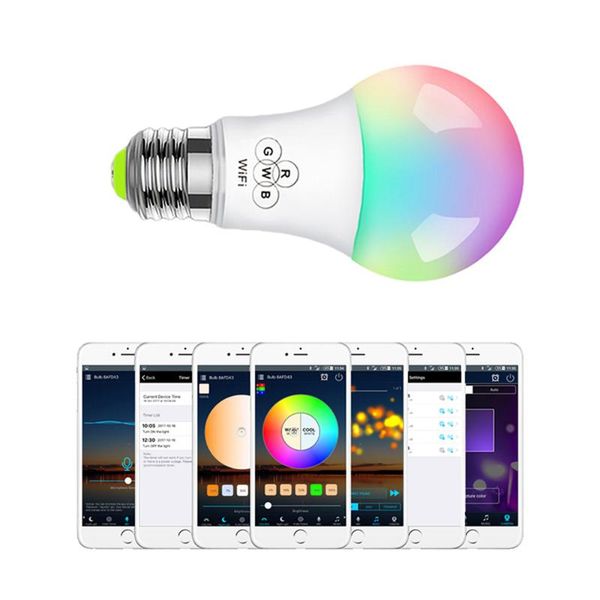 bulbs rgbw e27 wifi smart light bulb led lamp app operate alexa google assistant control 16 million color night
bulbs rgbw e27 wifi smart light bulb led lamp app operate alexa google assistant control 16 million color night