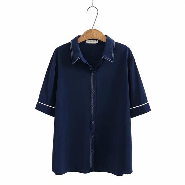 women's blouses & shirts turn-down collar short sleeve chiffon women loose blouse 2021 plus size summer white navy ladies female overs
women's blouses & shirts turn-down collar short sleeve chiffon women loose blouse 2021 plus size summer white navy ladies female overs