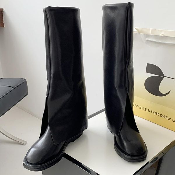 boots 2021 women luxury designer knee high punk low heels thick bottom long riding winter crotch thigh shoes, Black
boots 2021 women luxury designer knee high punk low heels thick bottom long riding winter crotch thigh shoes, Black