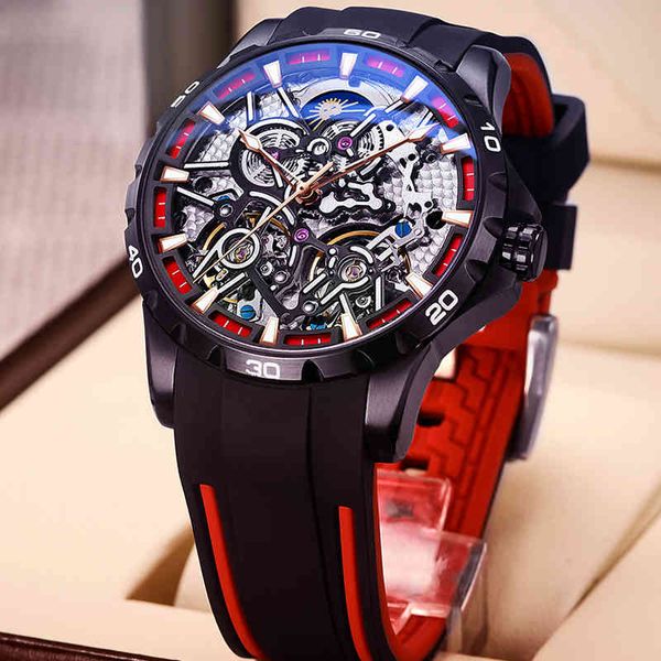 ailang mechanical gentlemen clock automatic rust-steel hollow double tours sports waterproof real men lighting, Slivery;brown
ailang mechanical gentlemen clock automatic rust-steel hollow double tours sports waterproof real men lighting, Slivery;brown