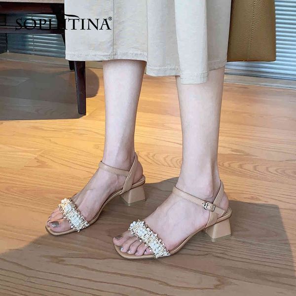 sophitina women's shoes fashion leisure elegant summer leather handmade ladies sandals casual dress sweet sandals women so543 210513, Black
sophitina women's shoes fashion leisure elegant summer leather handmade ladies sandals casual dress sweet sandals women so543 210513, Black