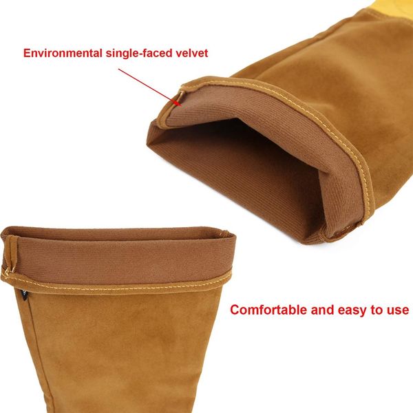 gardening gloves for women and men thron proof rose pruning cow leather gloves with long forearm protection gauntletg, Blue;gray
gardening gloves for women and men thron proof rose pruning cow leather gloves with long forearm protection gauntletg, Blue;gray