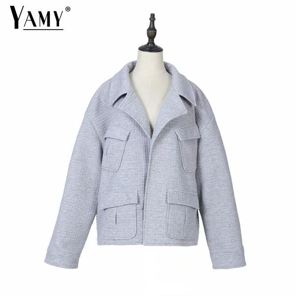 women's jackets vintage fall jacket women korean autumn punk loose coats female designer pockets jaqueta feminina streetwear 2021, Black;brown
women's jackets vintage fall jacket women korean autumn punk loose coats female designer pockets jaqueta feminina streetwear 2021, Black;brown
