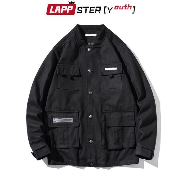 lappster men japanese streetwear jackets and coats mens harajuku vintage windbreaker cargo hip hop fashions jacket 210420, Black;brown
lappster men japanese streetwear jackets and coats mens harajuku vintage windbreaker cargo hip hop fashions jacket 210420, Black;brown
