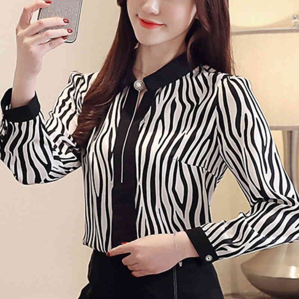 fashion woman blouses long sleeve striped chiffon blouse shirt women blusas blouse women womens and blouses c871 210426, White
fashion woman blouses long sleeve striped chiffon blouse shirt women blusas blouse women womens and blouses c871 210426, White