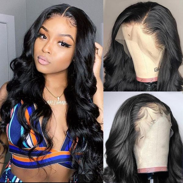 yyong 26 28 30 inch pre plucked 13x4 hd transparent lace frontal wig 150% body wave front human hair wigs for black women, Black;brown
yyong 26 28 30 inch pre plucked 13x4 hd transparent lace frontal wig 150% body wave front human hair wigs for black women, Black;brown