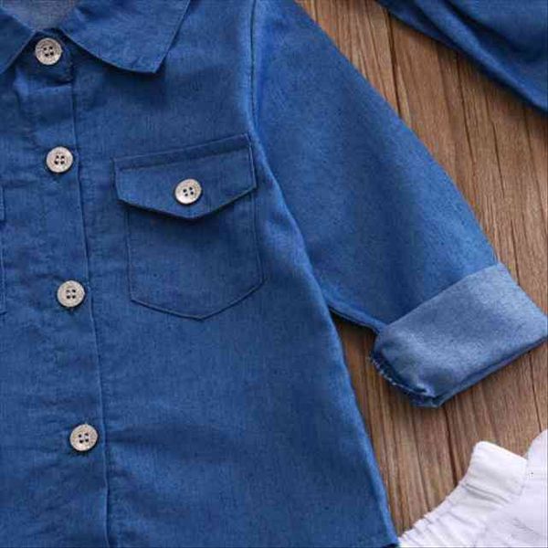 summer kids baby girls clothes denim shirt tutu skirt headband outfits 3pcs set, White
summer kids baby girls clothes denim shirt tutu skirt headband outfits 3pcs set, White