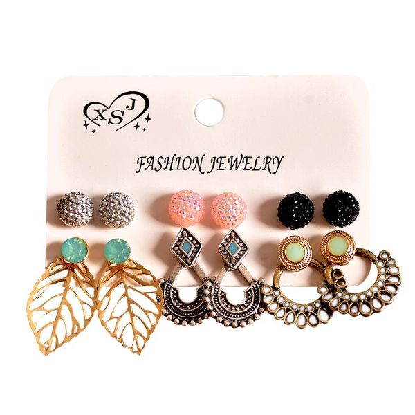 stud fashion women accessories wholesale girls birthday party pearl ear studs beautiful mix-and-match 6 pairs /set earrings gift, Golden;silver
stud fashion women accessories wholesale girls birthday party pearl ear studs beautiful mix-and-match 6 pairs /set earrings gift, Golden;silver