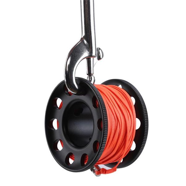 scuba diving aluminum alloy spool finger reel 15m with stainless steel bolt snap hook safe equipment accessories pool &
scuba diving aluminum alloy spool finger reel 15m with stainless steel bolt snap hook safe equipment accessories pool &