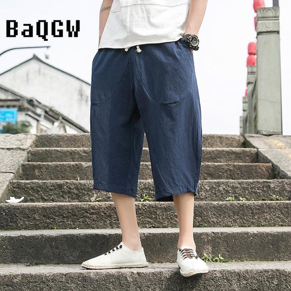men's pants casual harem linen baggy wide leg bandeges calf-length cotton large size 5xl hip hop capris trousers, Black
men's pants casual harem linen baggy wide leg bandeges calf-length cotton large size 5xl hip hop capris trousers, Black