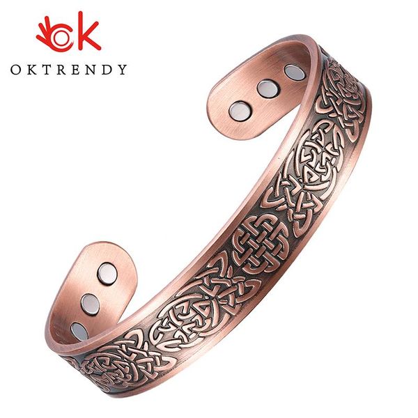 bangle oktrendy pure copper bracelets for men energy magnetic benefits 15mm open cuff bangles health care jewelry, Black
bangle oktrendy pure copper bracelets for men energy magnetic benefits 15mm open cuff bangles health care jewelry, Black