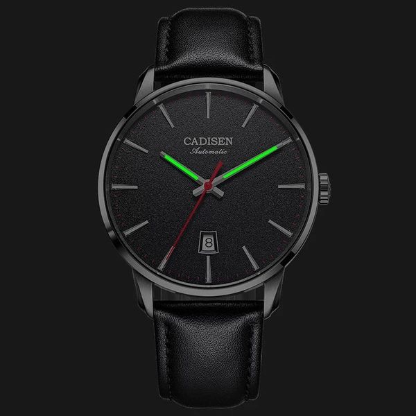 wristwatches cadisen mechanical watch men luminous business automatic watches mens nh35 movement relogio masculino, Slivery;brown
wristwatches cadisen mechanical watch men luminous business automatic watches mens nh35 movement relogio masculino, Slivery;brown