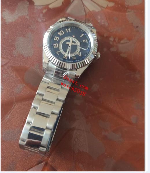 mens watches 42mm 326933 326934 326938 gmt asia 2813 movement mechanical sapphire glass stainless steel bracelet luxury watch waterproof lum, Slivery;brown
mens watches 42mm 326933 326934 326938 gmt asia 2813 movement mechanical sapphire glass stainless steel bracelet luxury watch waterproof lum, Slivery;brown