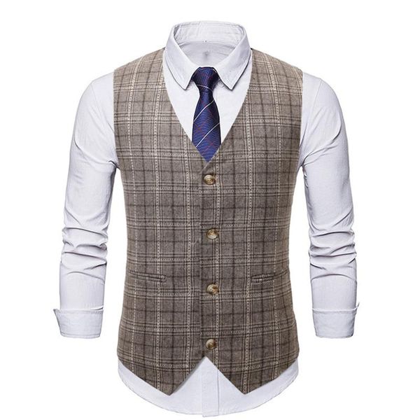 men's vests men suit vest wedding wool tweed business waistcoat jacket casual slim fit gilet homme for man, Black;white
men's vests men suit vest wedding wool tweed business waistcoat jacket casual slim fit gilet homme for man, Black;white