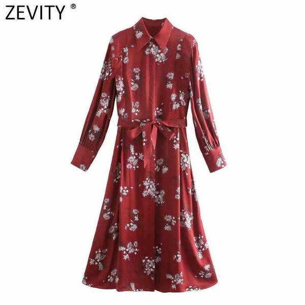 zevity women elegant flower print sashes red shirt dress office ladies chic long sleeve party vestido casual cloth ds5019 210603, Black;gray
zevity women elegant flower print sashes red shirt dress office ladies chic long sleeve party vestido casual cloth ds5019 210603, Black;gray