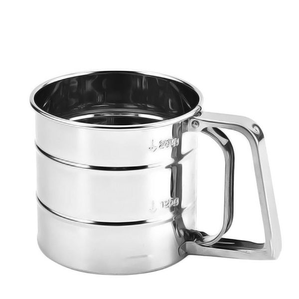 baking & pastry tools hand-held stainless steel flour sieve cup powder mesh knife kitchen gadget for cakes hand-screened
baking & pastry tools hand-held stainless steel flour sieve cup powder mesh knife kitchen gadget for cakes hand-screened