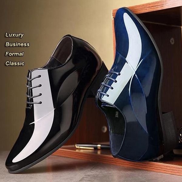 dress shoes sycatree italian design formal mens luxury pointed toe business wedding office for male large size 38-48, Black
dress shoes sycatree italian design formal mens luxury pointed toe business wedding office for male large size 38-48, Black