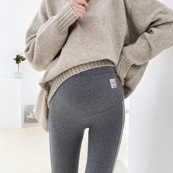 maternity legging boutique pregnant women comfortable extensible waist candy colors slim side stripes pencil pants many colours bottoms, White
maternity legging boutique pregnant women comfortable extensible waist candy colors slim side stripes pencil pants many colours bottoms, White