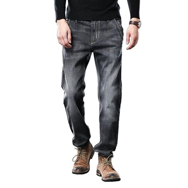 autumn winter men's brand jeans loose straight elastic anti-theft zipper denim pants male big size 40 42 44 46 48,dm992, Blue
autumn winter men's brand jeans loose straight elastic anti-theft zipper denim pants male big size 40 42 44 46 48,dm992, Blue