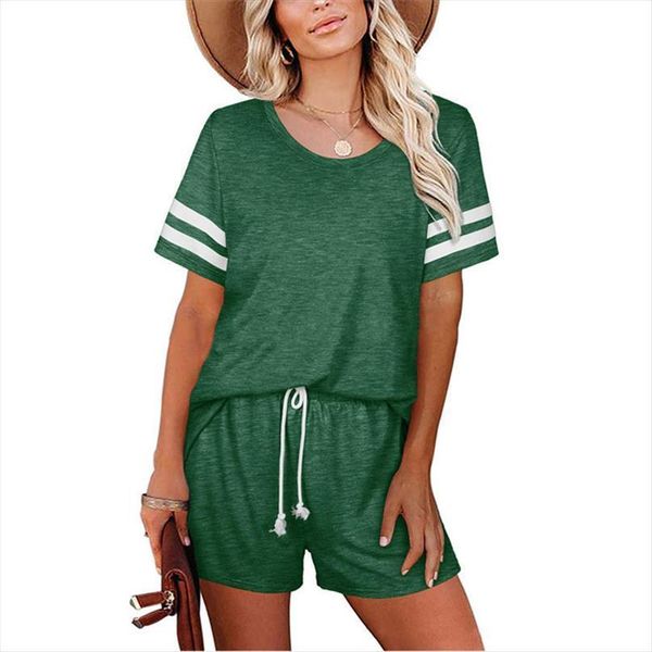 two piece set tracksuit summer womens tracksuits clothes o neck t shirt and shorts suits female casual loose sport jogging, Gray
two piece set tracksuit summer womens tracksuits clothes o neck t shirt and shorts suits female casual loose sport jogging, Gray