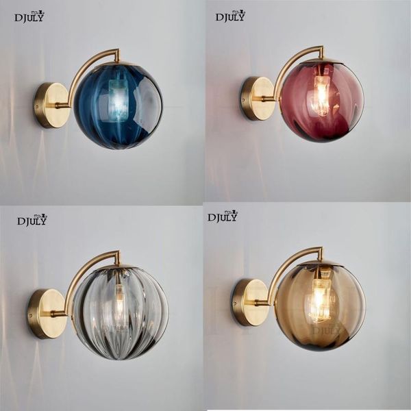 wall lamp postmodern luxury blue red glass ball led for bar dining room el stairs sconces light villa bedside lamps
wall lamp postmodern luxury blue red glass ball led for bar dining room el stairs sconces light villa bedside lamps
