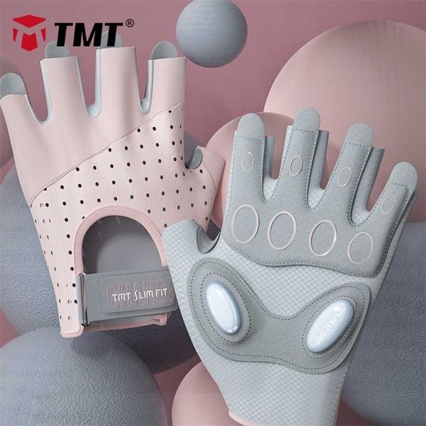 tmt dumbbell fitness gloves for women half finger breathable cycling workout gym training weight lifting crossfit sport exercise 211214, Blue;gray
tmt dumbbell fitness gloves for women half finger breathable cycling workout gym training weight lifting crossfit sport exercise 211214, Blue;gray