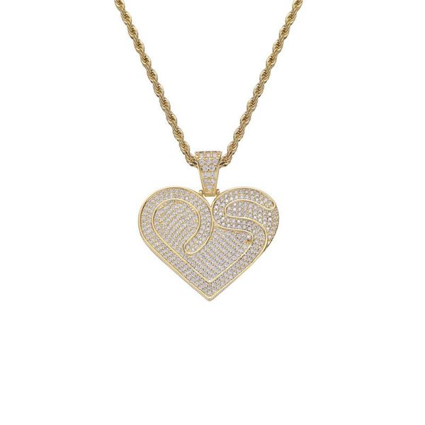 hip bling iced out zircon heart shape pendant necklace for men women fashion full rhinestone couple jewelry gift necklaces, Silver
hip bling iced out zircon heart shape pendant necklace for men women fashion full rhinestone couple jewelry gift necklaces, Silver