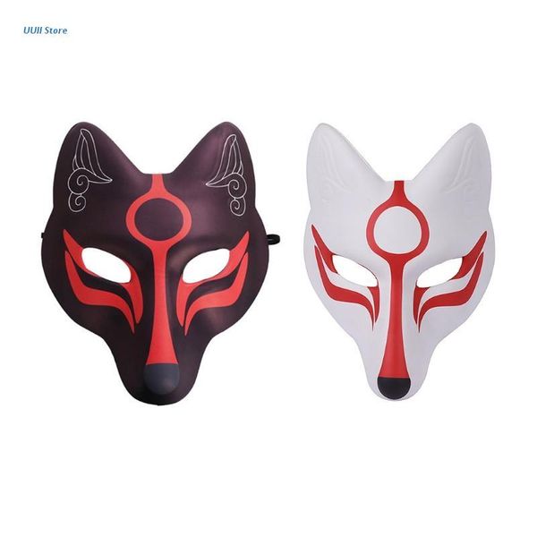 other event & party supplies pu leather japanese kabuki kitsune foxes masks anime cosplay halloween costume props with elastic belt
other event & party supplies pu leather japanese kabuki kitsune foxes masks anime cosplay halloween costume props with elastic belt