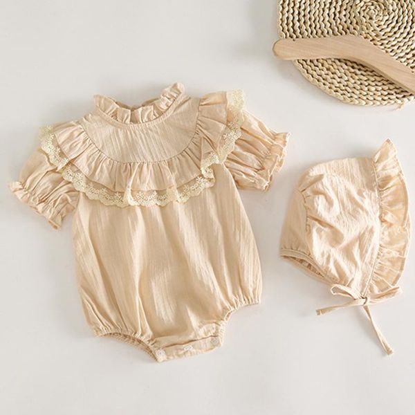 shorts ruffles lace princess girls romper summer short puff sleeve infant jumpsuit for toddler clothing set children costumes, Black
shorts ruffles lace princess girls romper summer short puff sleeve infant jumpsuit for toddler clothing set children costumes, Black