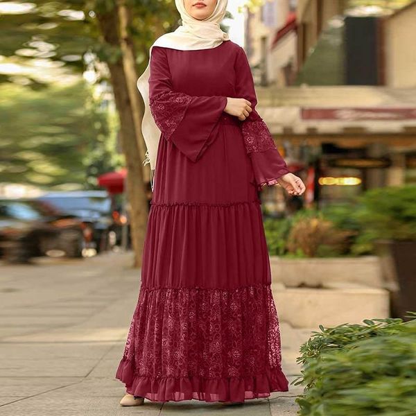 vintage long sleeve muslim dresses women spring lace dress zanzea retro buttons on the back casual abaya hijab maxi ethnic clothing, Red
vintage long sleeve muslim dresses women spring lace dress zanzea retro buttons on the back casual abaya hijab maxi ethnic clothing, Red