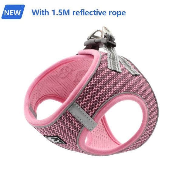 dog collars & leashes harness adjustable reflective polyester mesh vest breast-band breathable for small dogs lead leash collar pet products
dog collars & leashes harness adjustable reflective polyester mesh vest breast-band breathable for small dogs lead leash collar pet products