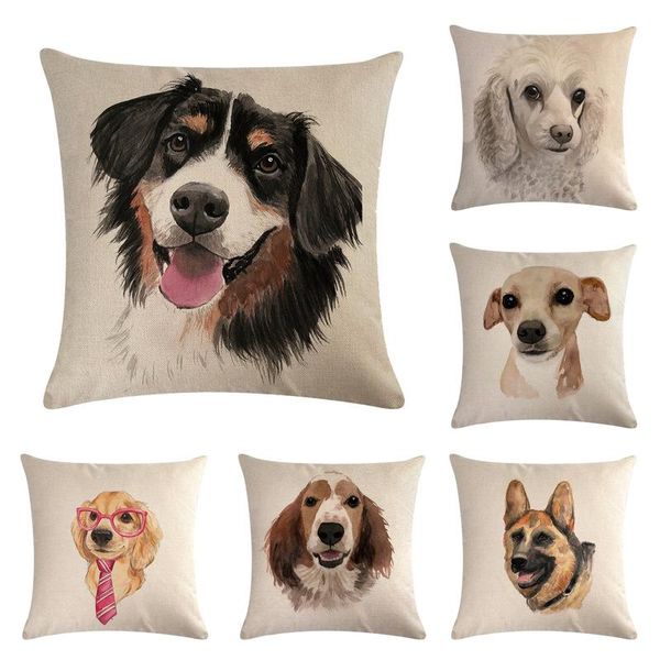 single-sided linen shepherd print throw pillowcase dog series decorative pillow sofa office cushion cover 45x45cm cushion/decorative
single-sided linen shepherd print throw pillowcase dog series decorative pillow sofa office cushion cover 45x45cm cushion/decorative