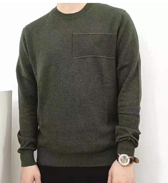 men's sweaters round neck lapel cotton long-sleeved fall/winter pullover sweater, White;black
men's sweaters round neck lapel cotton long-sleeved fall/winter pullover sweater, White;black