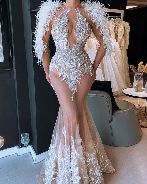 2022 plus size arabic aso ebi mermaid luxurious prom dresses lace beaded feather evening formal party second reception gowns dress zj231, Black
2022 plus size arabic aso ebi mermaid luxurious prom dresses lace beaded feather evening formal party second reception gowns dress zj231, Black