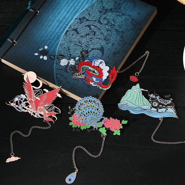 metal bookmark chinese styl vintage gift box mythology design retro bookmarks stationery
metal bookmark chinese styl vintage gift box mythology design retro bookmarks stationery