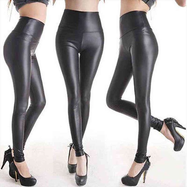 spring autumn matt look pu leather leggings women high waist pants elastic slim retro stretch black legging
spring autumn matt look pu leather leggings women high waist pants elastic slim retro stretch black legging
