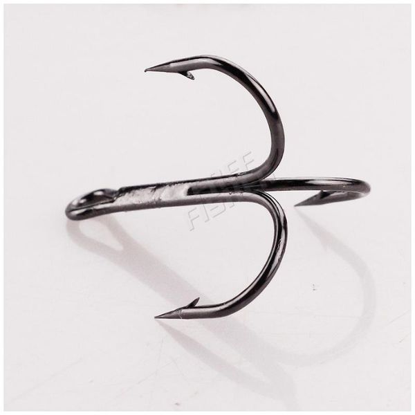 fisher 100pcs/pack size 8# 35656 round bent treble hooks fishing accessories black triple sharp
fisher 100pcs/pack size 8# 35656 round bent treble hooks fishing accessories black triple sharp