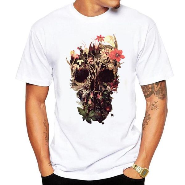 men's t-shirts men t shirts fashion skull with headphones design short sleeve casual hipster vintage printed t-shirt cool tees, White;black 
men's t-shirts men t shirts fashion skull with headphones design short sleeve casual hipster vintage printed t-shirt cool tees, White;black