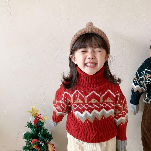pullover melario girls sweaters 2021 winter worm children christmas boys geometric patterns fashion knitting clothing 1-6y, Blue
pullover melario girls sweaters 2021 winter worm children christmas boys geometric patterns fashion knitting clothing 1-6y, Blue