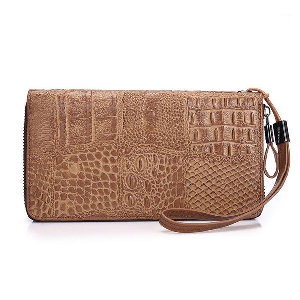 wallets crocodile pattern genuine leather men wallet card holder mobile phone bag male purse brand business clutch1, Red;black
wallets crocodile pattern genuine leather men wallet card holder mobile phone bag male purse brand business clutch1, Red;black