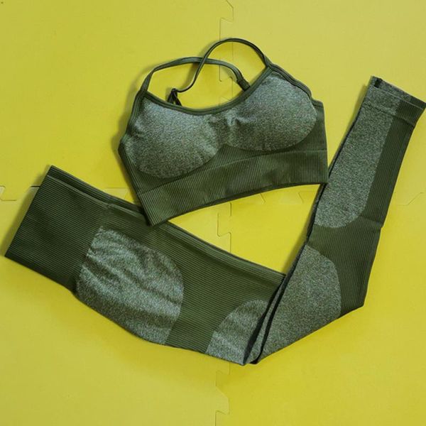 piece set women seamless yoga fitness bra sports high waist patchwork gym pants suit outfit
piece set women seamless yoga fitness bra sports high waist patchwork gym pants suit outfit