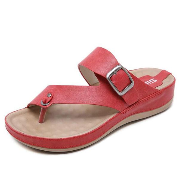summer slippers women casual massage durable flip flops beach sandals female wedge shoes lady room platform c663, Black
summer slippers women casual massage durable flip flops beach sandals female wedge shoes lady room platform c663, Black