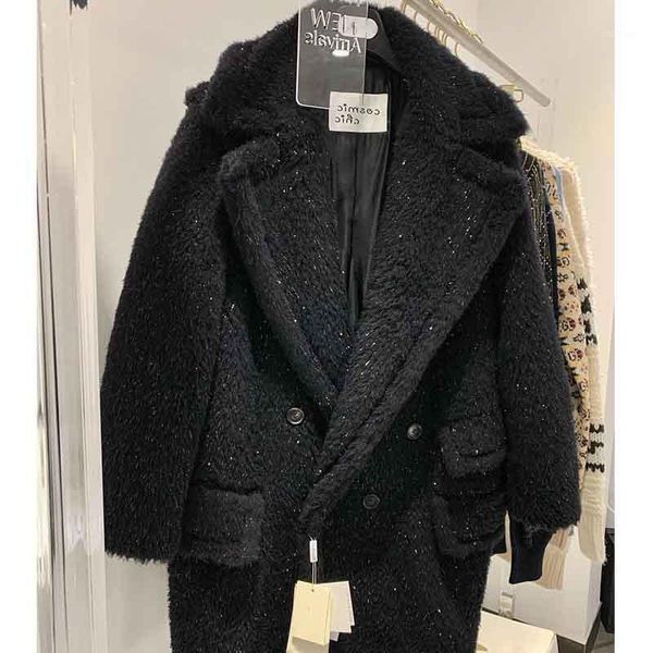 teddy coat winter women black turn-down collar long double breasted alpaca fur outwear metal fiber silver warm women's wool & blends
teddy coat winter women black turn-down collar long double breasted alpaca fur outwear metal fiber silver warm women's wool & blends